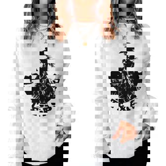 Rodéo De Cowgirl Du Texas À Cheval Sweat-shirt pour femme - Cadeauxyz