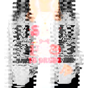 Say Boo To Drugs Cute Boo Red Ribbon Week Awareness Women Women Sweatshirt - Monsterry