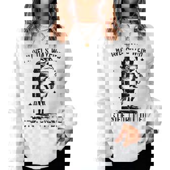 I Have To Say Weird Stuff Or I'll Die Frog Women Women Sweatshirt | Seseable CA