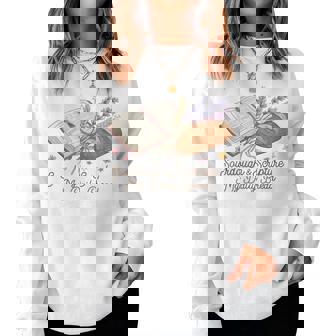 Sourdough & Scripture My-Daily Bread Christian Bible Study Women Sweatshirt - Monsterry