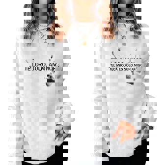 Te Lo Juro Mi Amor El Mecánico Esolo Un Amigo Cuello Sudadera Mujer - Regaloses