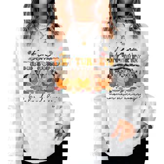 Team Tiny Turkeys Labor And Delivery Nurse Thanksgiving Fall Women Sweatshirt - Monsterry