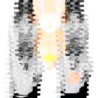 Thanksgiving Outfit Toddler Girl Turkey For Women Women Sweatshirt | Mazezy