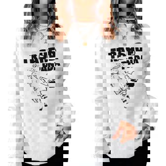 Trash Panda Drunk Racoon Women Sweatshirt | Seseable UK