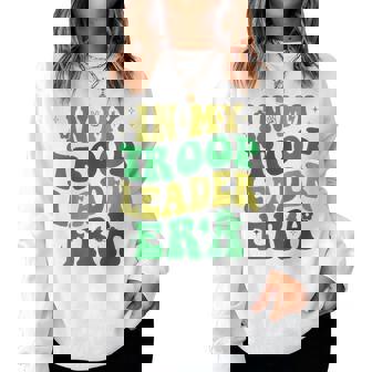 In My Troop Leader Era Cookie Dealer Camping Summer Women Women Sweatshirt - Seseable