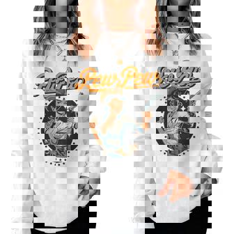 Vintage Cowboy Cowgirl Country & Western Wild West Horse Women Sweatshirt - Monsterry