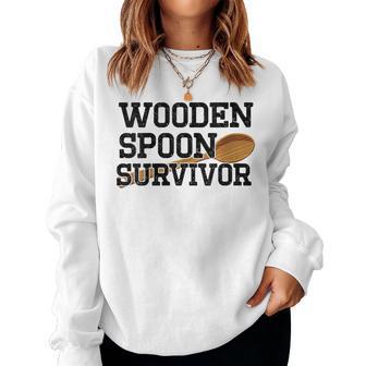 Wooden Spoon Survivor Champion Women Sweatshirt - Thegiftio UK