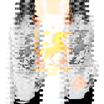 Year Of The Horse 2026 Chinese New Year 2026 Women Sweatshirt | Mazezy