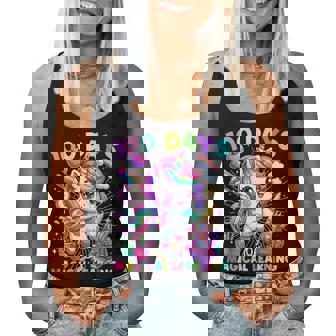 100 Days Of Magical Learning Unicorn 100Th Day School Girls Women Tank Top | Seseable UK