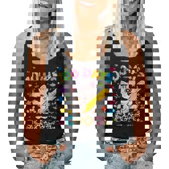 100 Days Of School Cute Kitty 100 Days Of School Girls Boys Women Tank Top - Monsterry