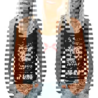 101 Days 1St Grade 100 Days School Dog 100Th Day Students Women Tank Top - Thegiftio