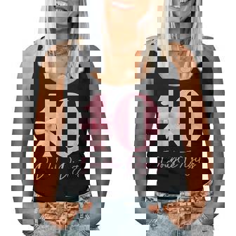 10Th Birthday Coquette Bow Pink 10 Year Old Birthday Girl Women Tank Top - Seseable