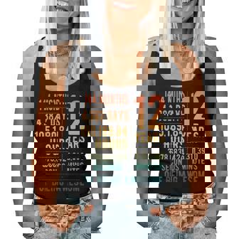 12歳の誕生日 男の子 女の子 面白い 12歳 レディースタンクトップ - Kawaiitshirt