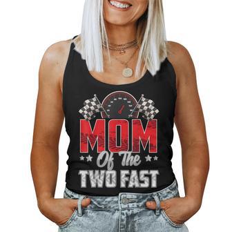 2 Year Old Racing Car Two Fast Birthday 2Nd Family Mom Women Tank Top - Thegiftio UK