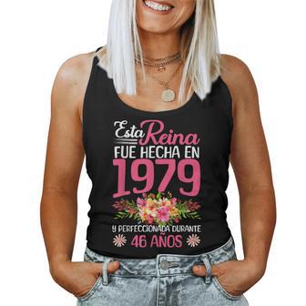 46 Años Regalo De Cumpleaños Hecha En 1979 46 Años Camiseta sin mangas para mujer - Regaloses