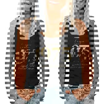 50 Cumpleaños Hombre Regalo Octubre 1975 Camiseta sin mangas para mujer - Regaloses