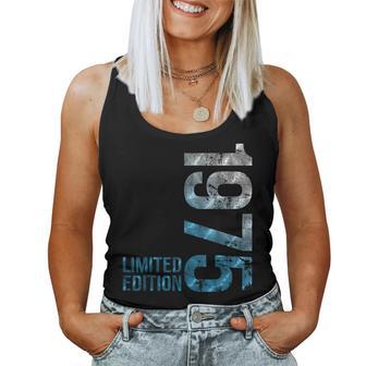 50Th Birthday 50 Years Old Vintage 1975 Women Tank Top - Thegiftio UK