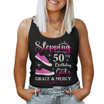 50Th Birthday Fifty 50 Years Old Bday Party Bd Women Tank Top - Seseable