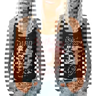 5Th Birthday Girl Cowgirl Boots Western Birthday Girl Rodeo Women Tank Top - Thegiftio