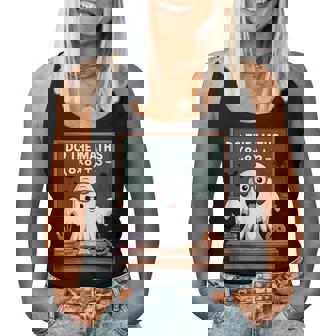 67 Teacher Halloween Ghost Six Seven Meme Do The Maths Women Tank Top - Monsterry