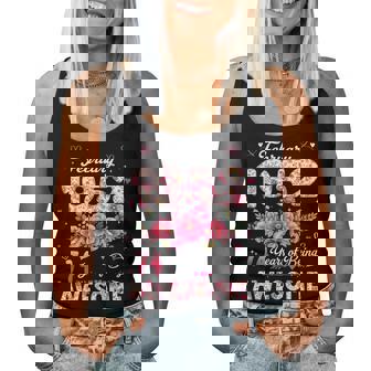 74歳 1952年2月 花柄 74歳 誕生日 男性 女性 レディースタンクトップ - Kawaiitshirt