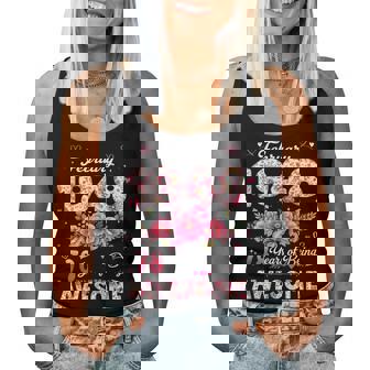 78歳 1948年2月 花柄 78歳 誕生日 男性 女性 レディースタンクトップ - Kawaiitshirt