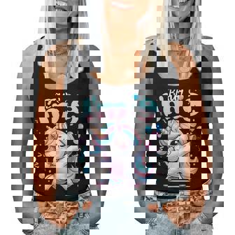 9Th Birthday Girl Dabbing Unicorn Bruh I'm 9 Years Old Girls Women Tank Top | Mazezy