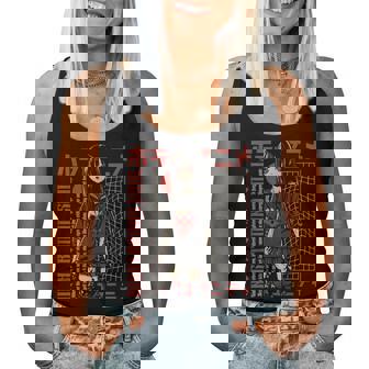 Anime Horror Girl Aesthetic Soft Grunge Waifu Japanese Girl Women Tank Top - Monsterry