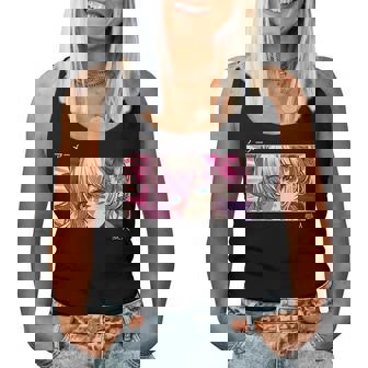 Anime Lover Japonés Arte Estética Cuello Camiseta sin mangas para mujer - Regaloses