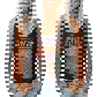 Arizona Flag Arizona Cactus Desert Az State Pride Women Tank Top - Monsterry