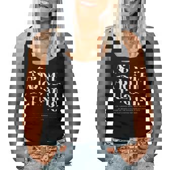 Ask Me About Jesus Christian Bible Verse Women Women Tank Top | Seseable UK