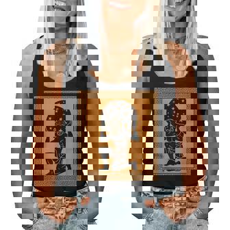 Atlas Titan Con Globo Celestial Historia Mitología Griega Camiseta sin mangas para mujer - Regaloses