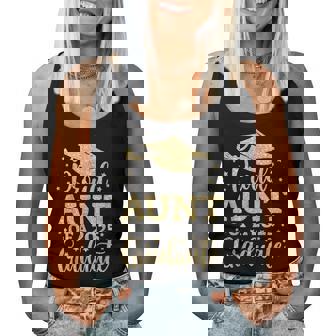 Aunt Senior 2025 Proud Aunt Of A Class Of 2025 Graduate Women Tank Top - Thegiftio