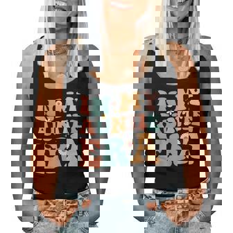 In My Auntie Era Baby Announcement For Aunt Mother's Day Women Tank Top - Monsterry