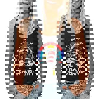 Autism Awareness For Teacher Why Fit In Doctor Cat Hat Cool Women Tank Top | Seseable UK