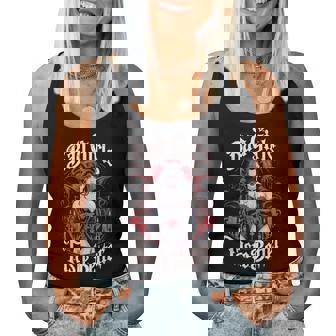 Bad Girls Taste Better Tattoo Lover Vintage Halloween Women Tank Top - Monsterry