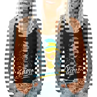 Bahamian Girl Bahamas Flag Bahamian Women Women Tank Top - Monsterry