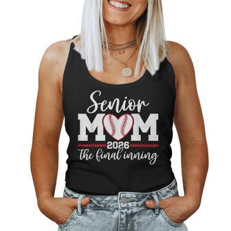 Baseball Senior Mom 2026 Final Inning Baseball Senior Mama Women Tank Top - Monsterry