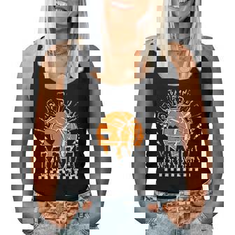 Basketball Mama Coquette Bow Game Day Sports Lover Mom Women Tank Top - Monsterry