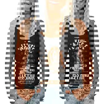 Basset Hound Dog Breed I Like Coffee My Basset Hound And Women Tank Top - Thegiftio