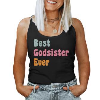Best Godsister Ever God Sister Women Tank Top - Thegiftio UK