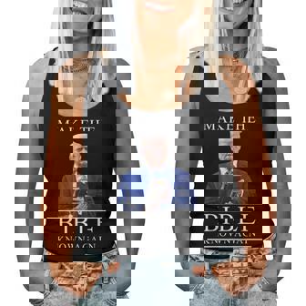 Make The Bible Known Again – President Trump Christian Women Tank Top | Mazezy