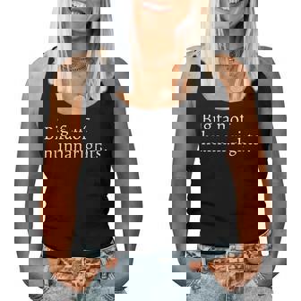 Big Fan Of Human Rights Protest Men Women Tank Top - Thegiftio