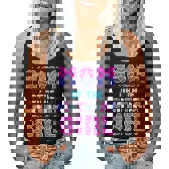 Birthday Girl Mom Of The Birthday Girl Spider Birthday Party Women Tank Top | Mazezy