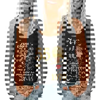 Black Woman Chapter 55 Living My Blessed Life Since 1970 Women Tank Top | Mazezy