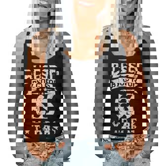 Blessed By God For 63 Years Old 63Th Birthday For Men Women Tank Top - Monsterry