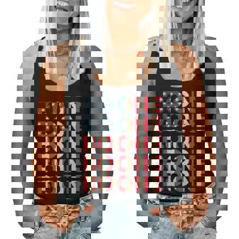 Boone Personalized Name Vintage Retro Us Flag Woman Man Women Tank Top | Seseable FR