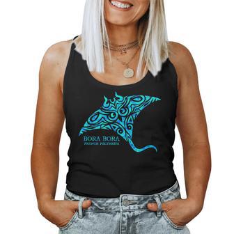 Bora Bora French Polynesia Manta Ray Boys Girls Women Tank Top - Thegiftio UK