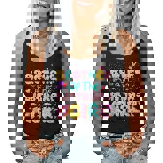 Brother Of The Birthday Girl Sweet Donut Matching Family Women Tank Top - Thegiftio