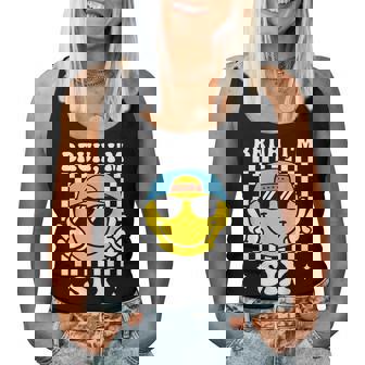 Bruh I'm Six 6 6Th Birthday Groovy Boys Girls 6 Years Old Women Tank Top | Mazezy